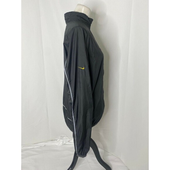 Nike Men’s Windbreaker Jacket Grey Fit Storm Athletic Full Zip Size Large - Picture 4 of 8